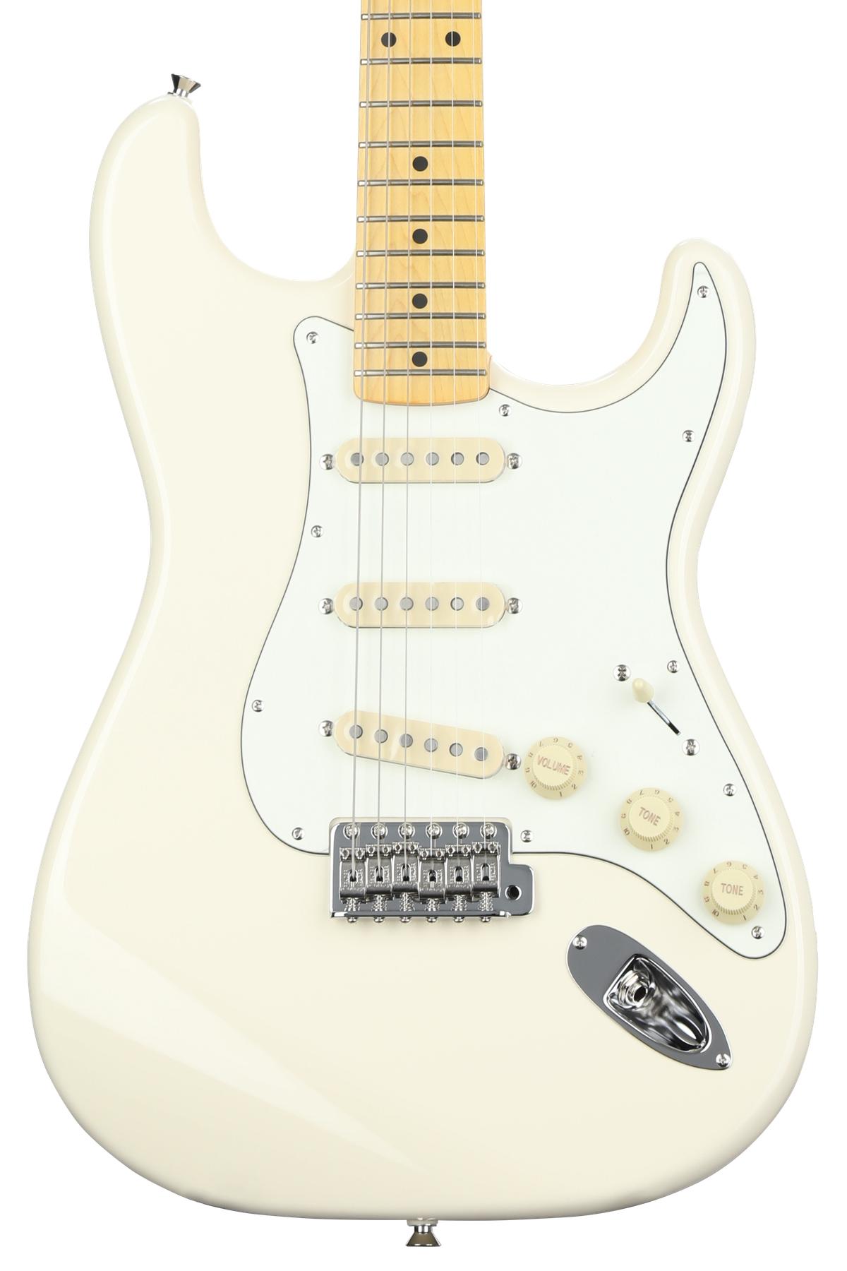 JV Modified '60s Stratocaster Electric Guitar - Olympic White
