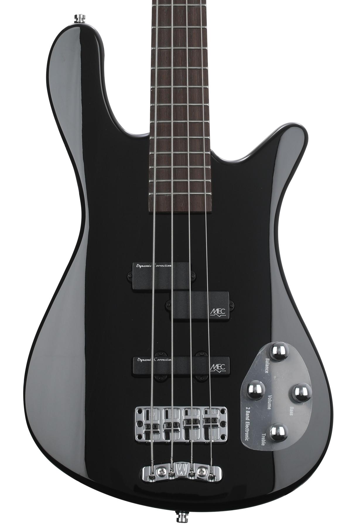 Warwick RockBass Streamer LX, Dent and Scratch - Solid Black