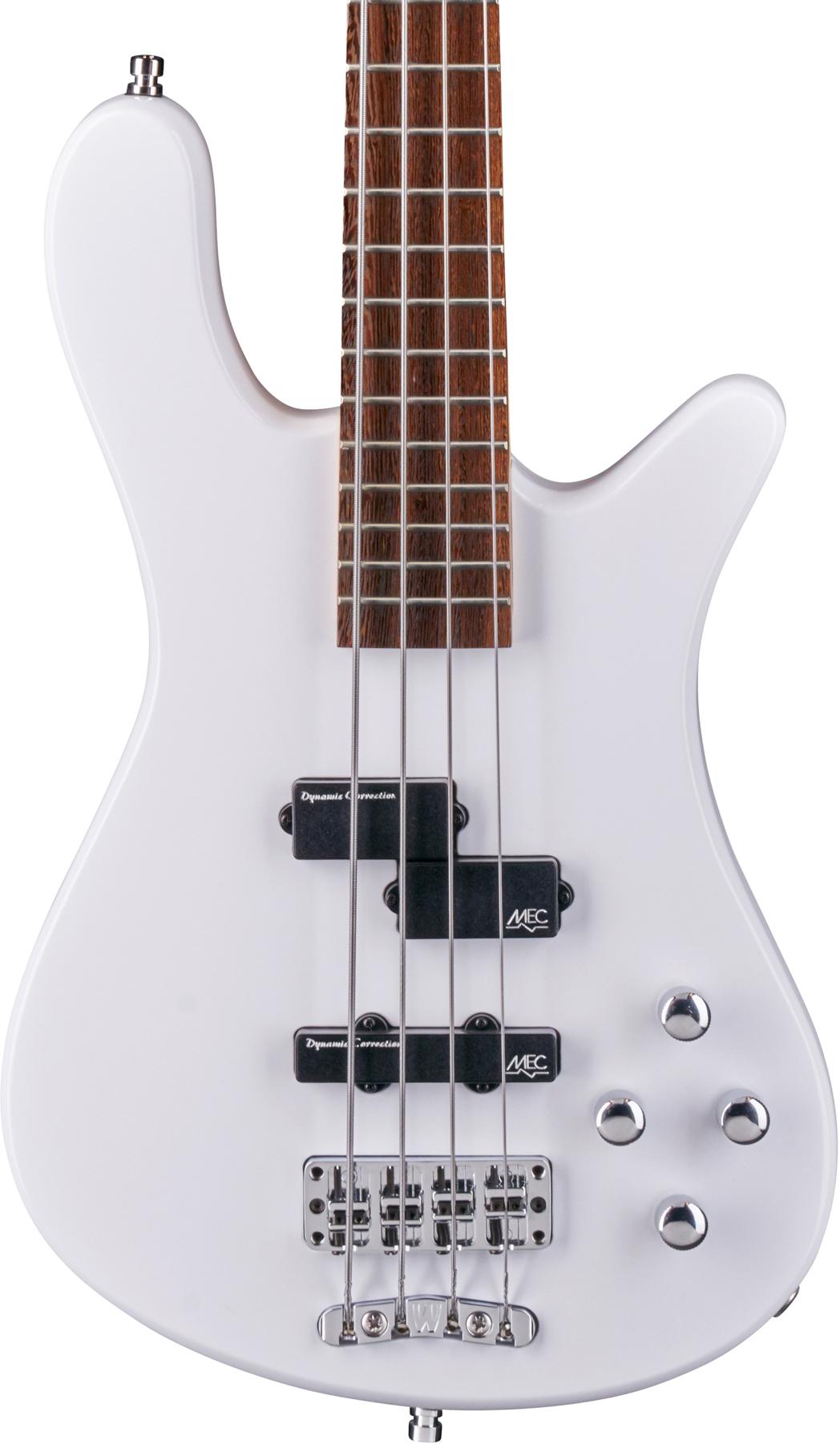 Warwick RockBass Streamer LX Electric Bass Guitar Dent 'n' Scratch - Solid  White