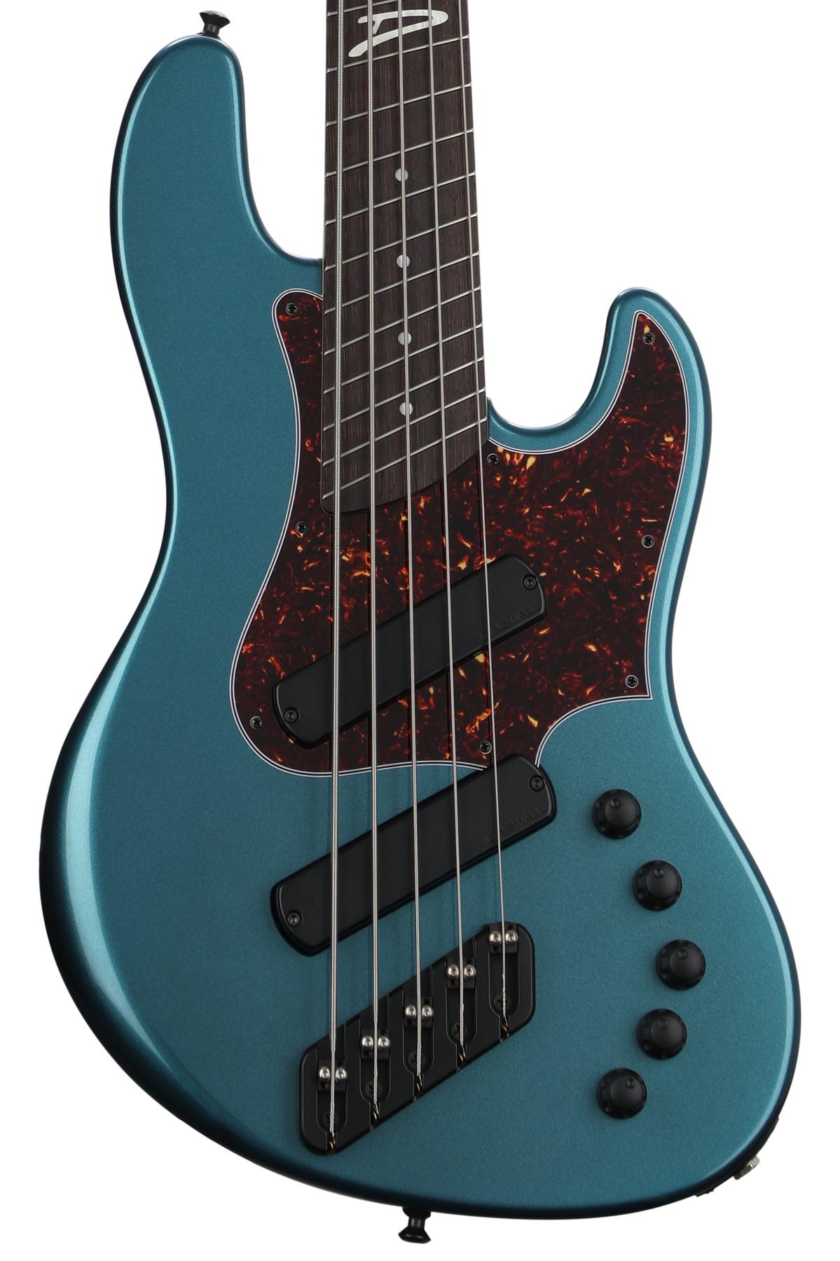 Dingwall Guitars Custom Shop Super J 5-string Bass Guitar - Lake Placid Blue