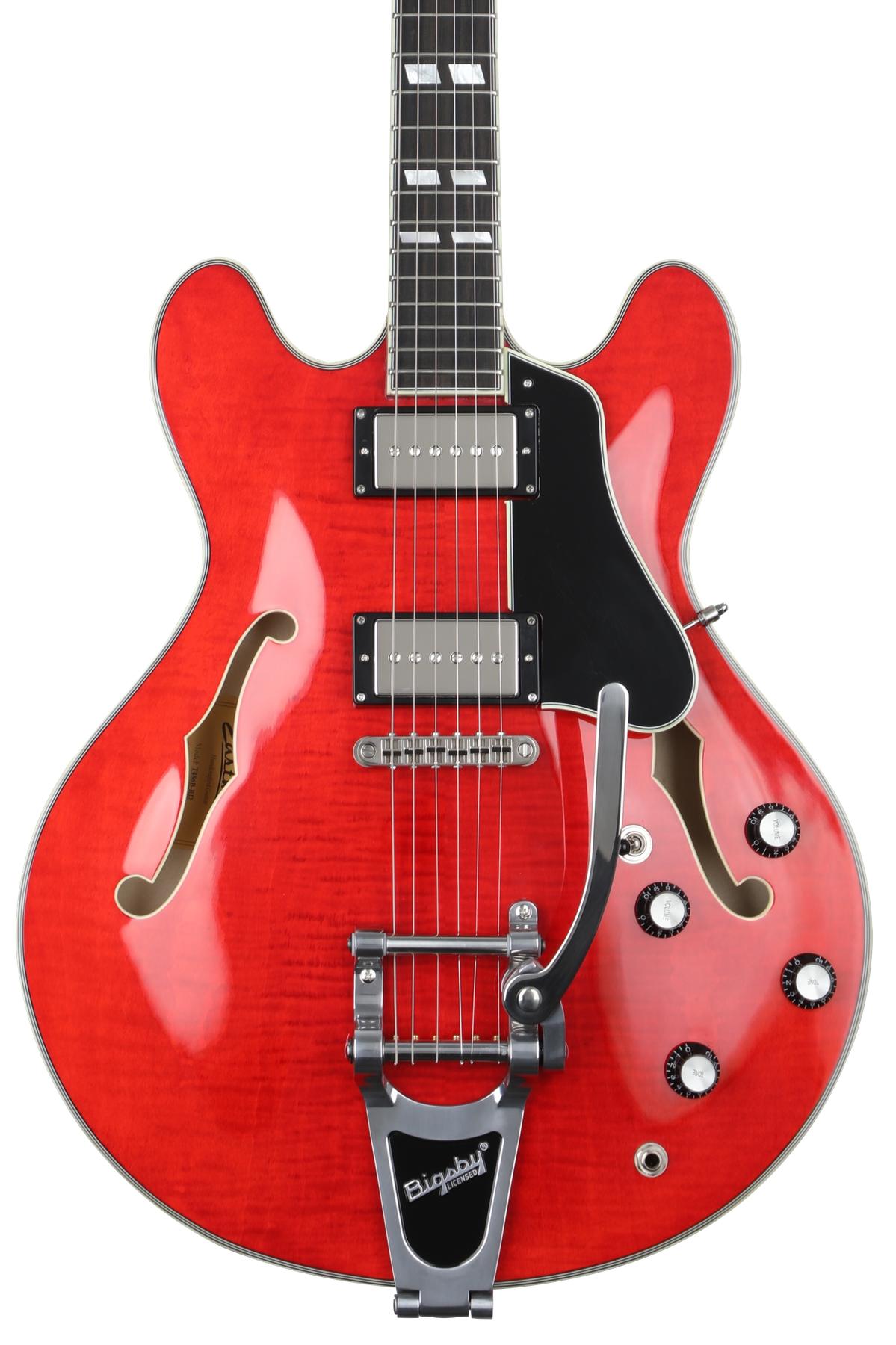 Eastman Guitars T486B-RD Thinline Semi-hollowbody Electric Guitar