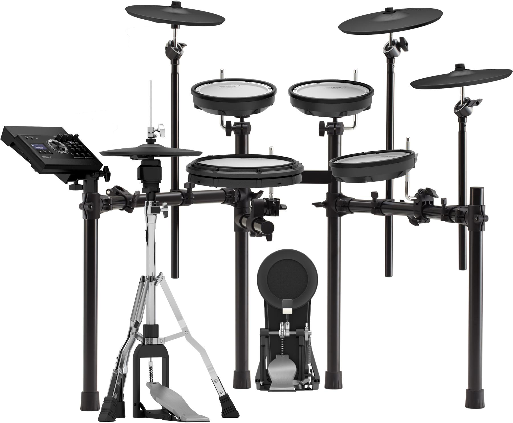 1. Roland V-Drums TD-17KVX Electronic Drum Set