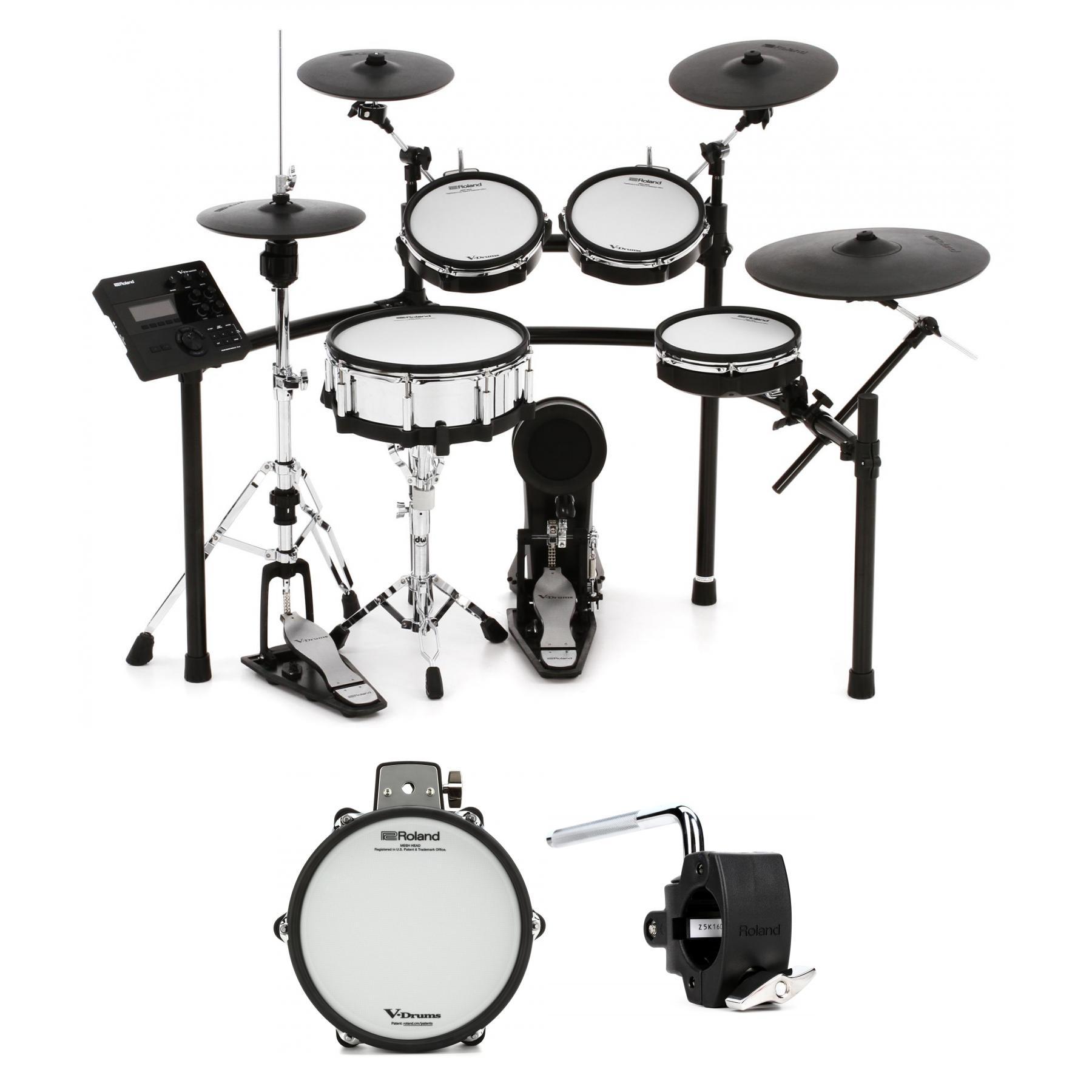 Roland V-Drums TD-27KV Electronic Drum Set 6-Piece Bundle