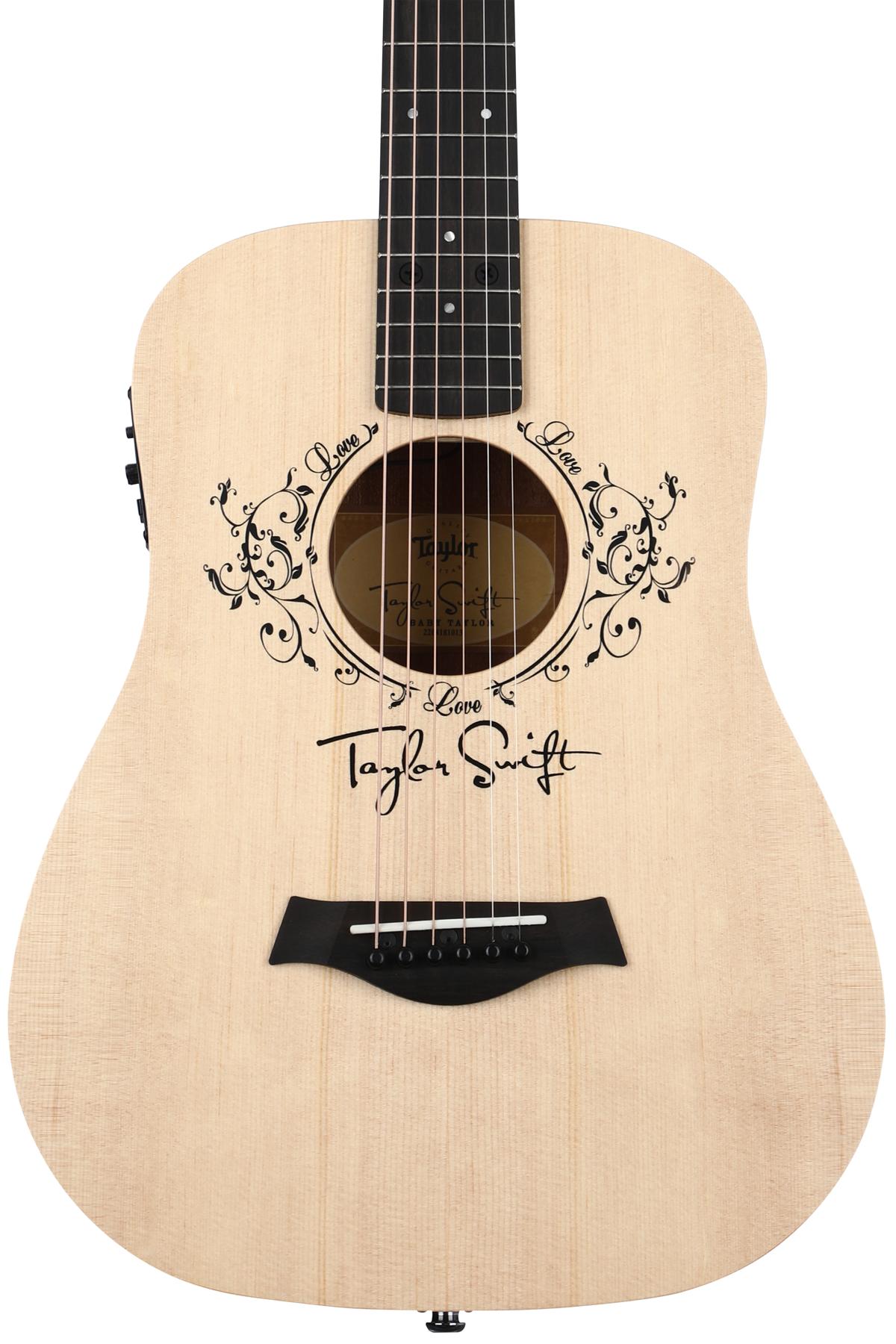 Taylor TSBTe Taylor Swift Acoustic-Electric Guitar - Natural Sitka