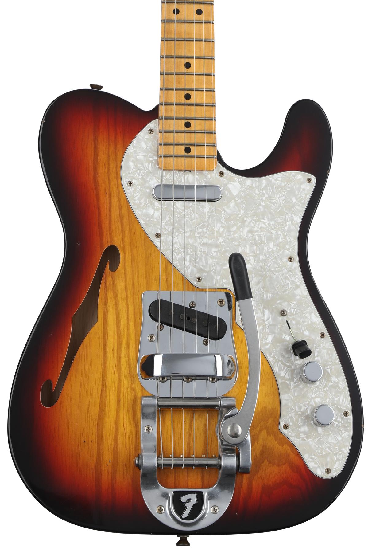 Fender customshop Telecaster ‘68シンライン Vintage Custom 1968 Tele® Thinline | Vintage Custom Series