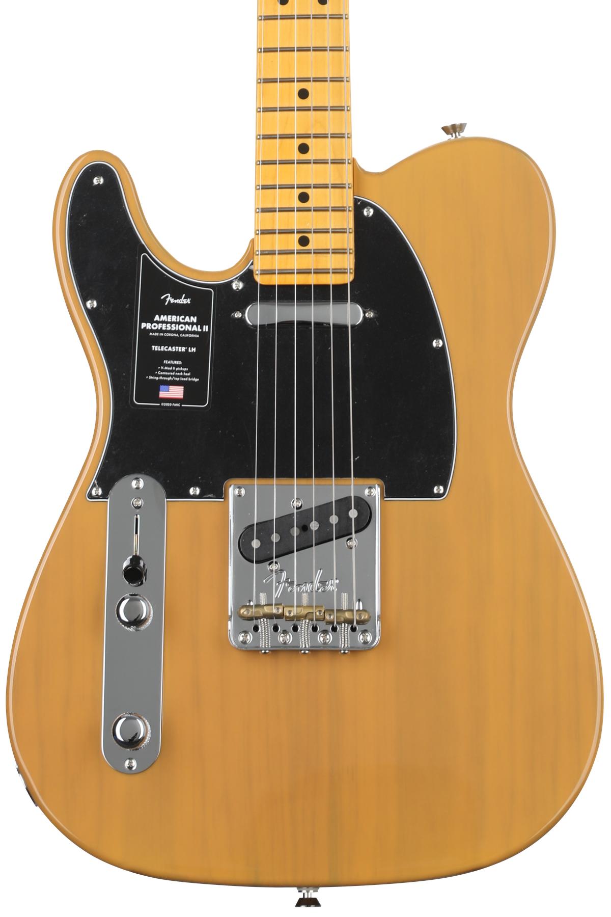 Fender American Professional II Telecaster Left-handed - Butterscotch Blonde with Maple Fingerboard
