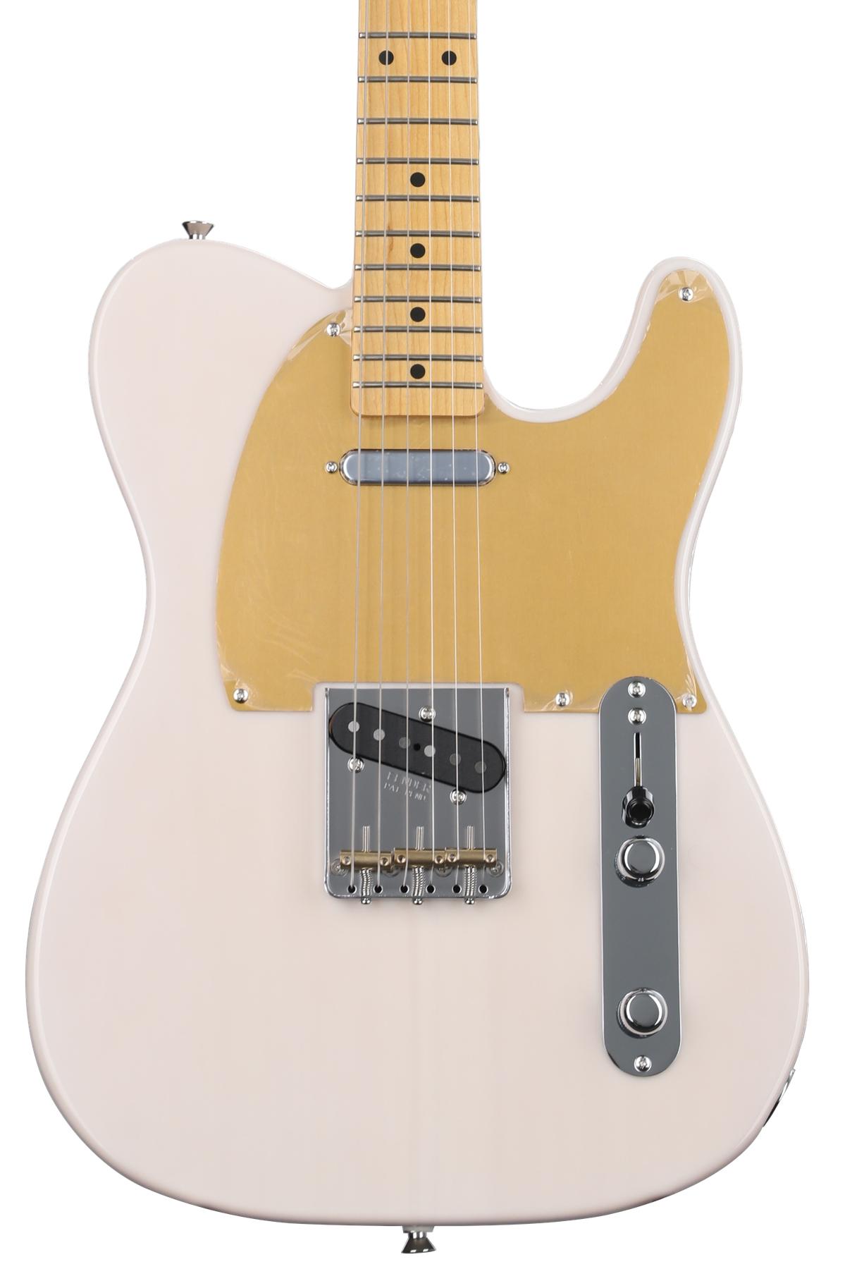JV Modified '50s Telecaster Electric Guitar - White Blonde