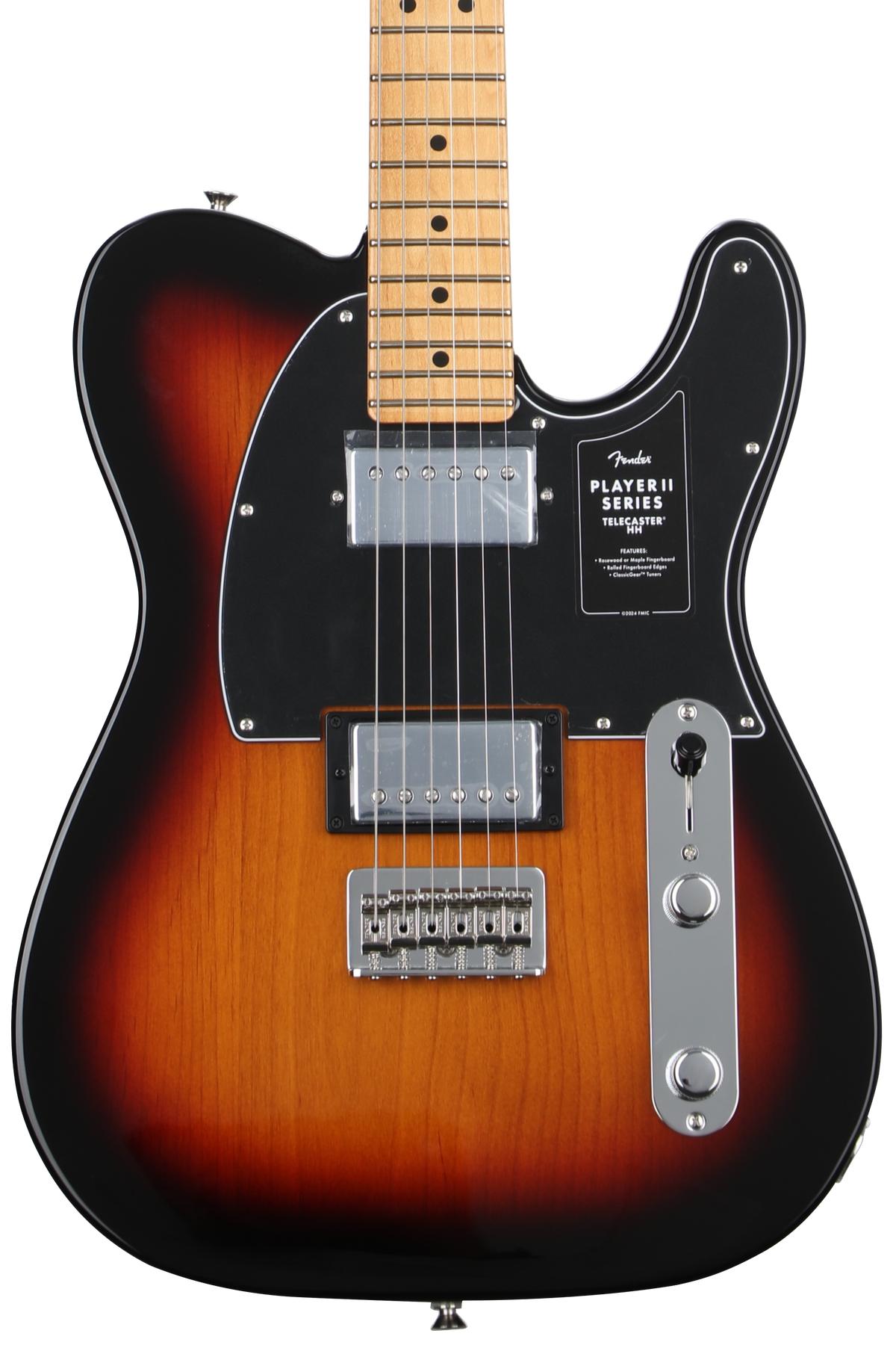 Player II Telecaster HH Electric Guitar - 3-color Sunburst with Maple Fingerboard
