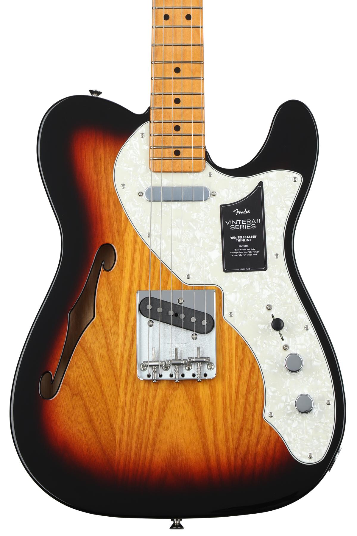 Fender Vintera II '60s Telecaster Thinline Electric Guitar - 3