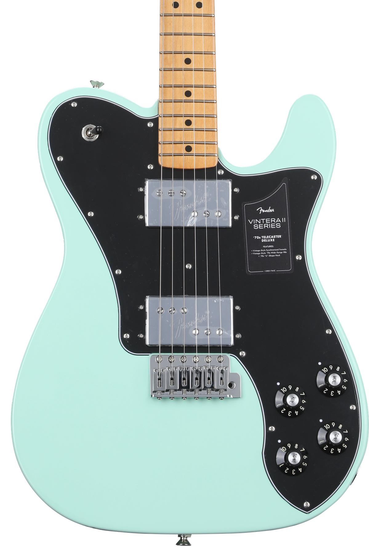Vintera II '70s Telecaster Deluxe Electric Guitar - Surf Green