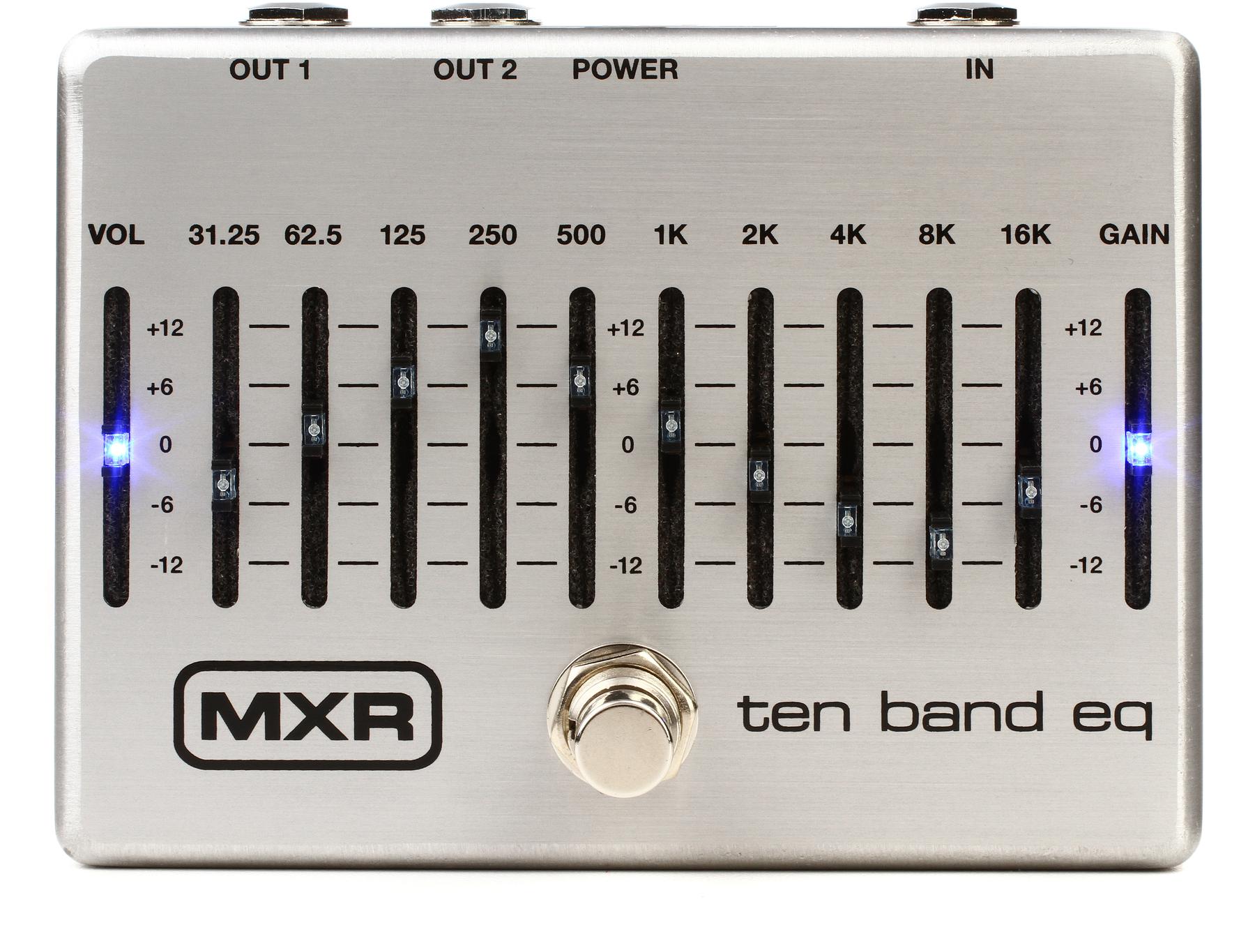 1. MXR M108S Ten Band EQ