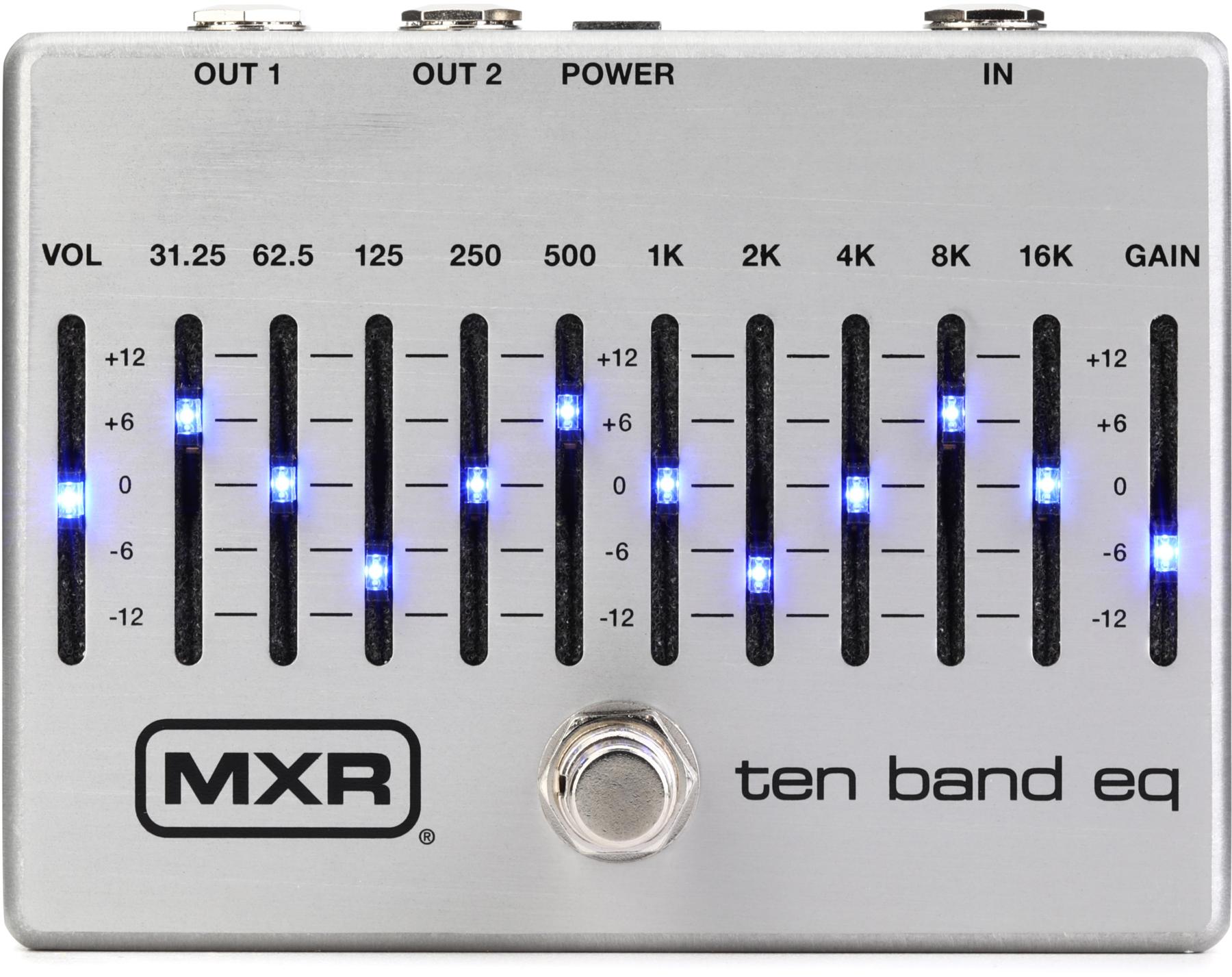 1. MXR M108S Ten Band EQ
