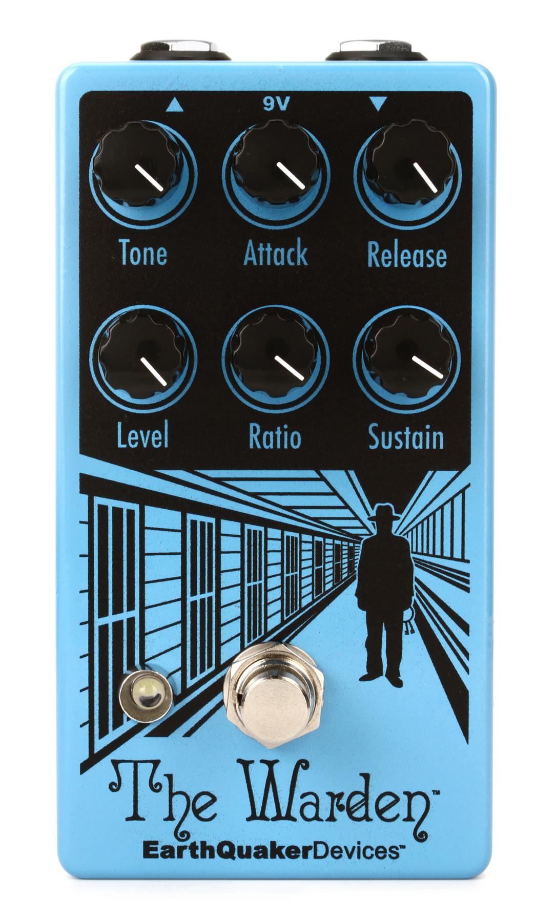 The Warden V2 Optical Compressor Pedal