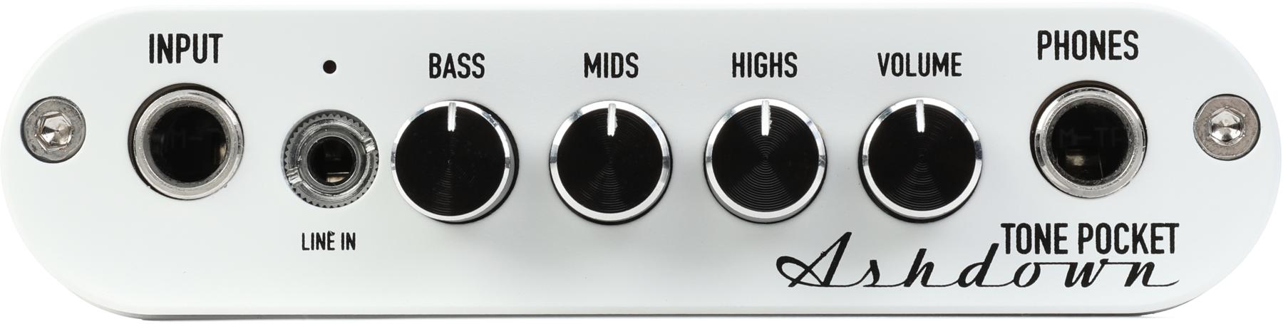 Tone Pocket Bass Headphone Amplifier - White