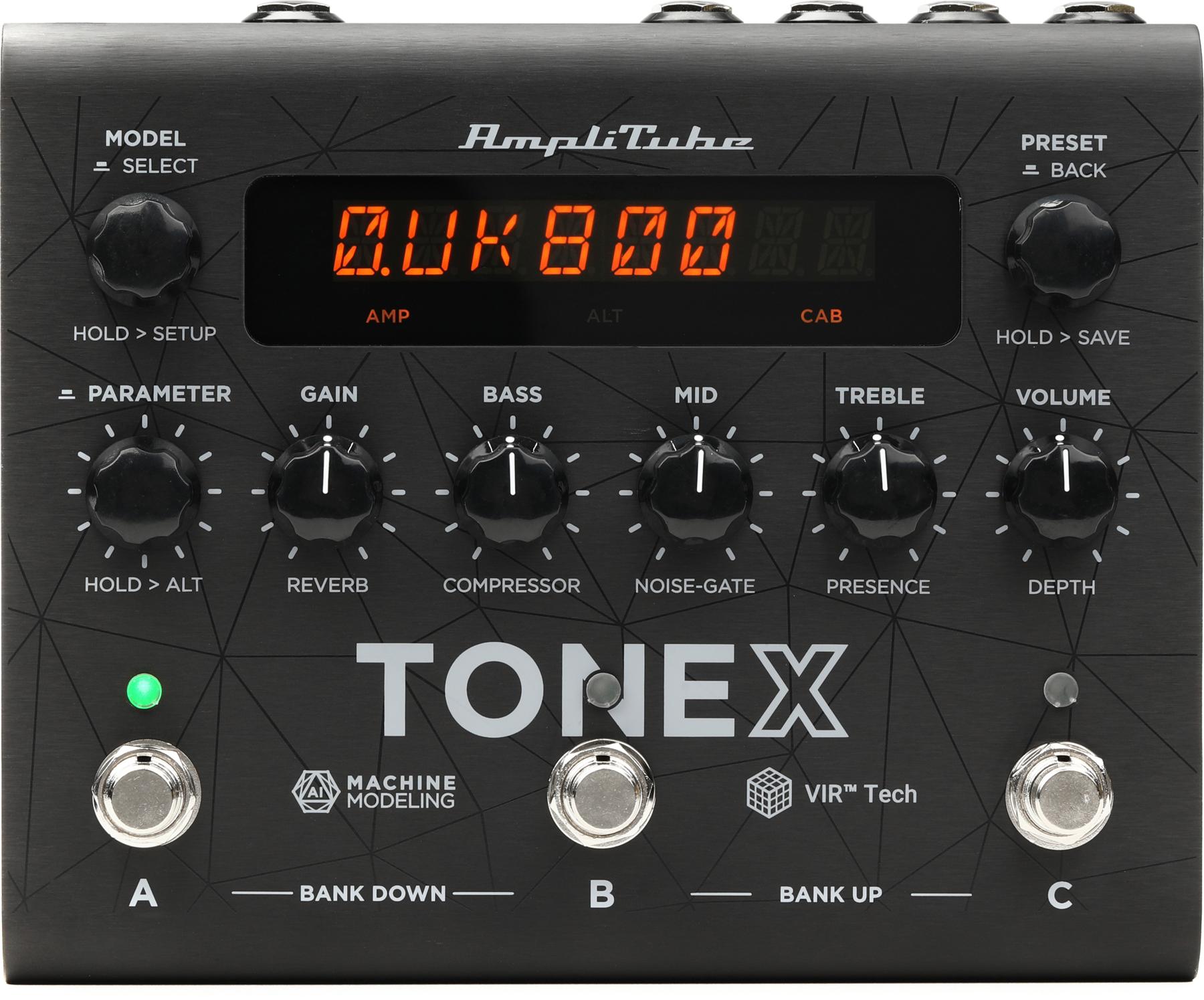 TONEX Pedal Amplifier/Cabinet/Pedal Modeler