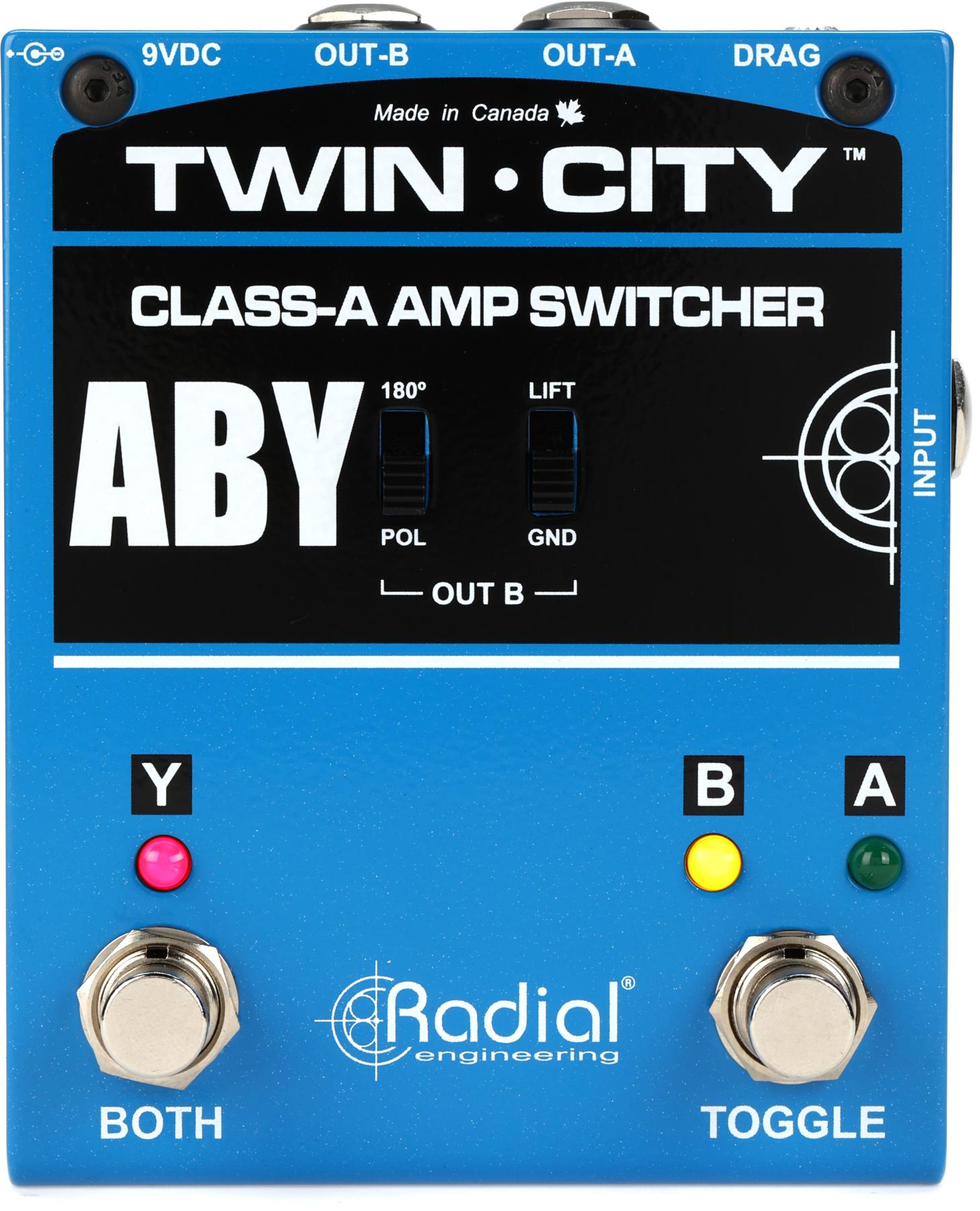 Radial Twin-City ABY Amp Switcher Pedal