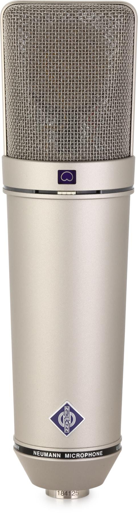 1. Neumann U 87 Ai Switchable Studio Microphone