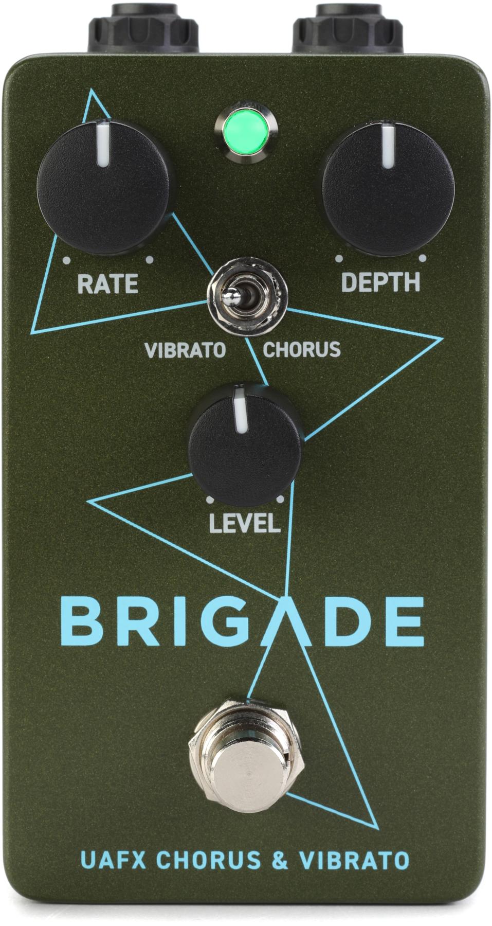 UAFX Brigade Chorus and Vibrato Effects Pedal