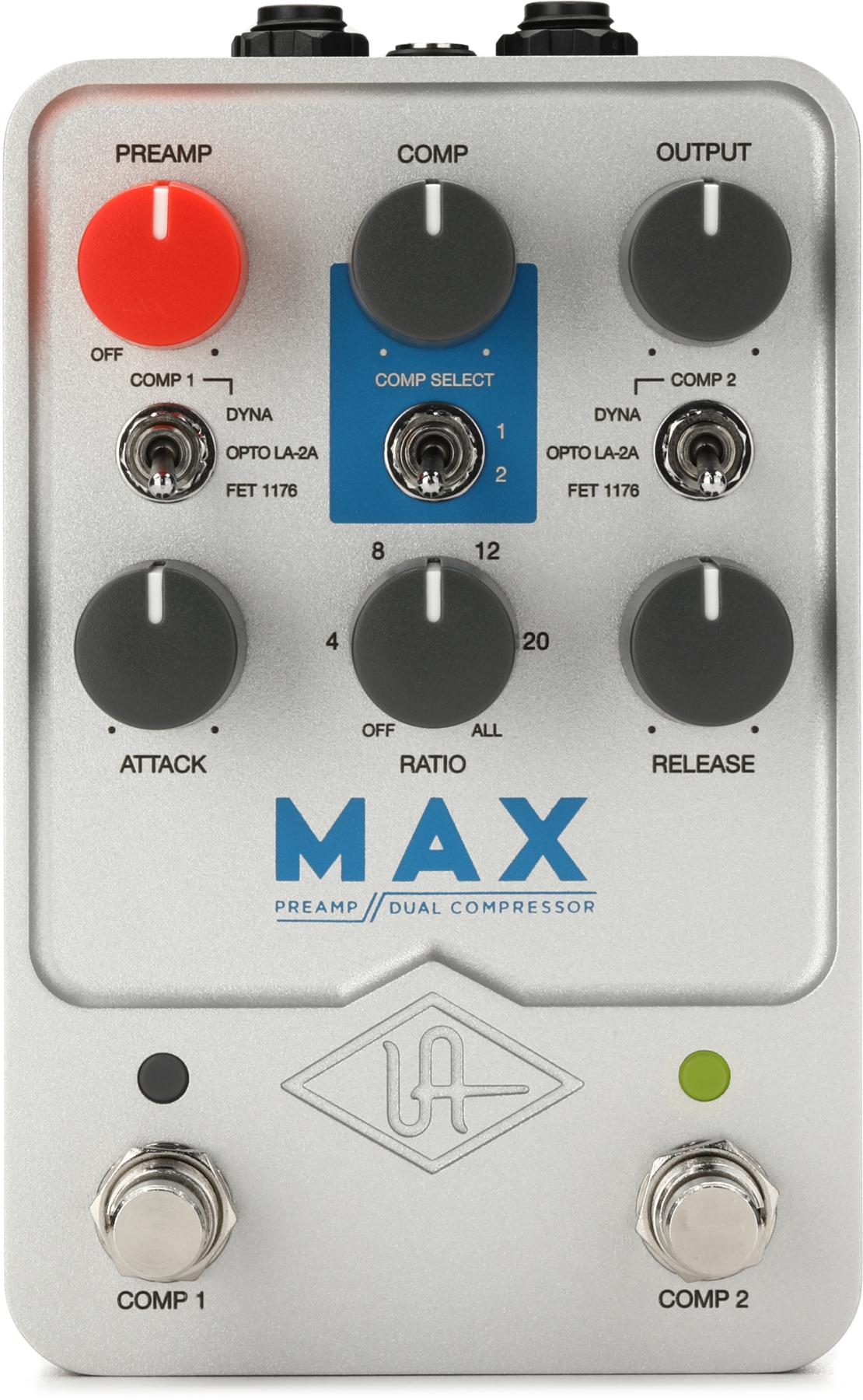 Max Preamp and Dual Compressor Pedal