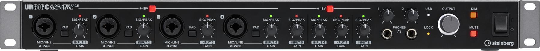 UR816C USB Audio Interface