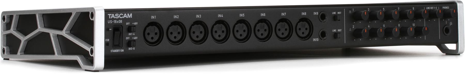 5. Tascam US-16×08