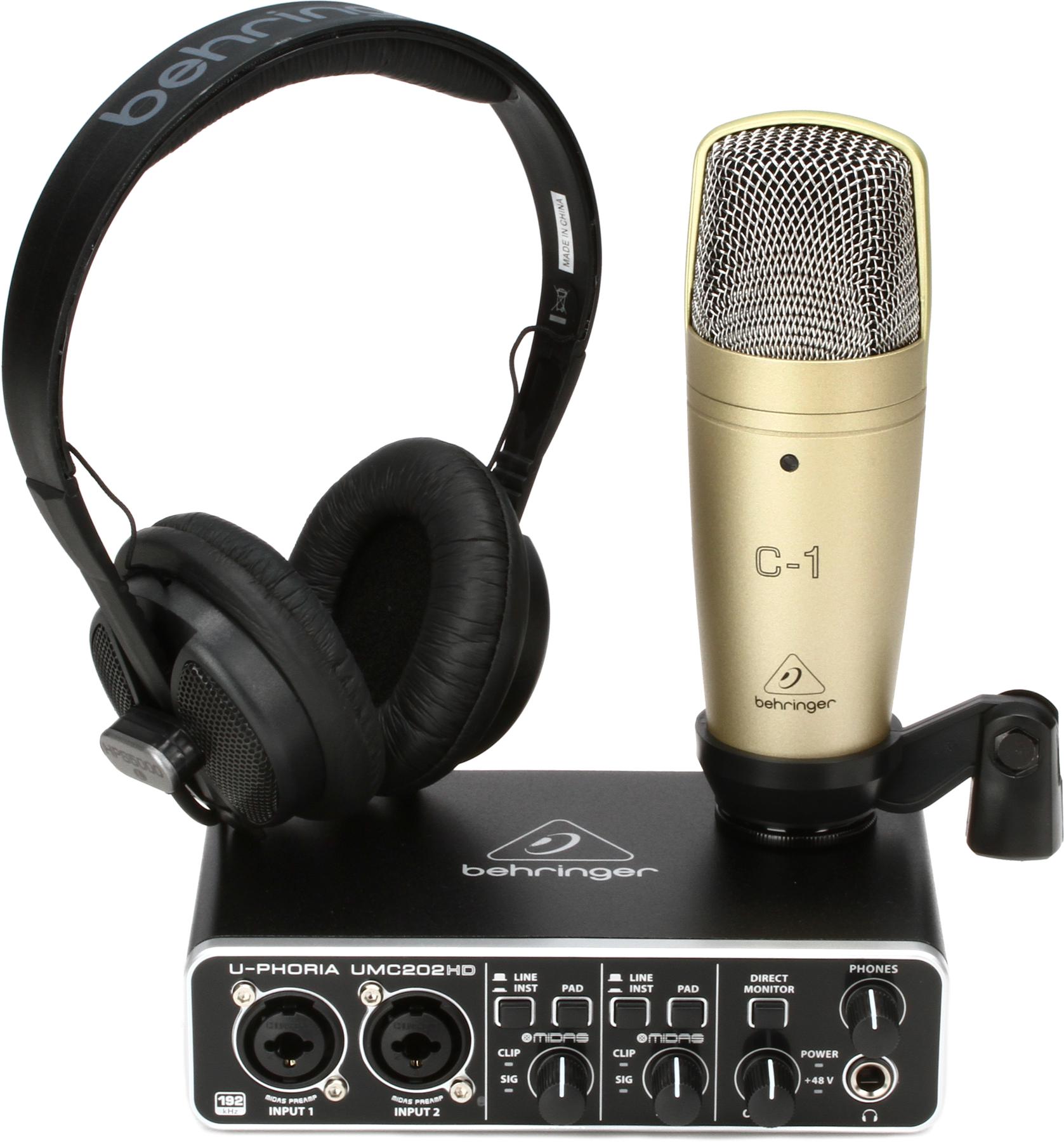 4. Behringer U-PHORIA Studio PRO