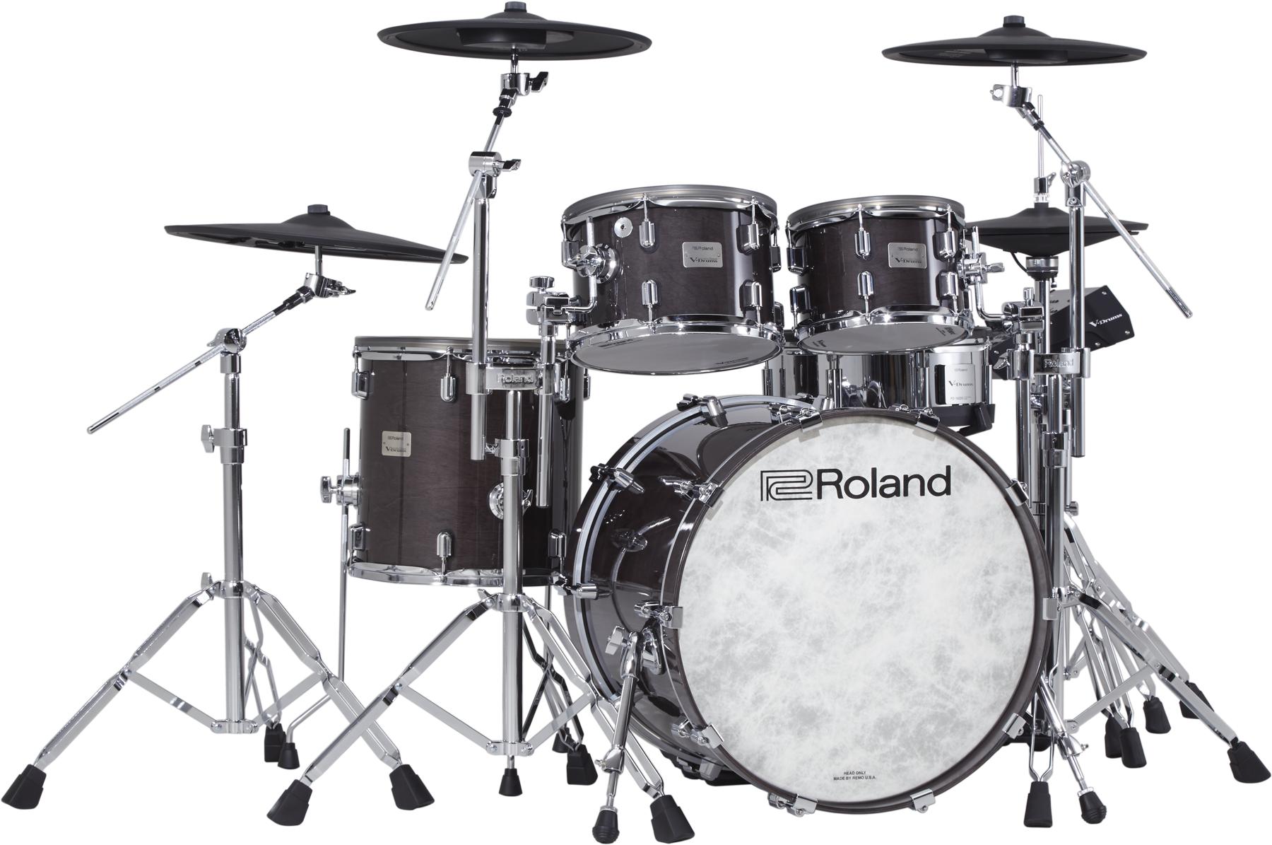 Roland V-Drums Acoustic Design VAD706GE Electronic Drum Set - Gloss Ebony