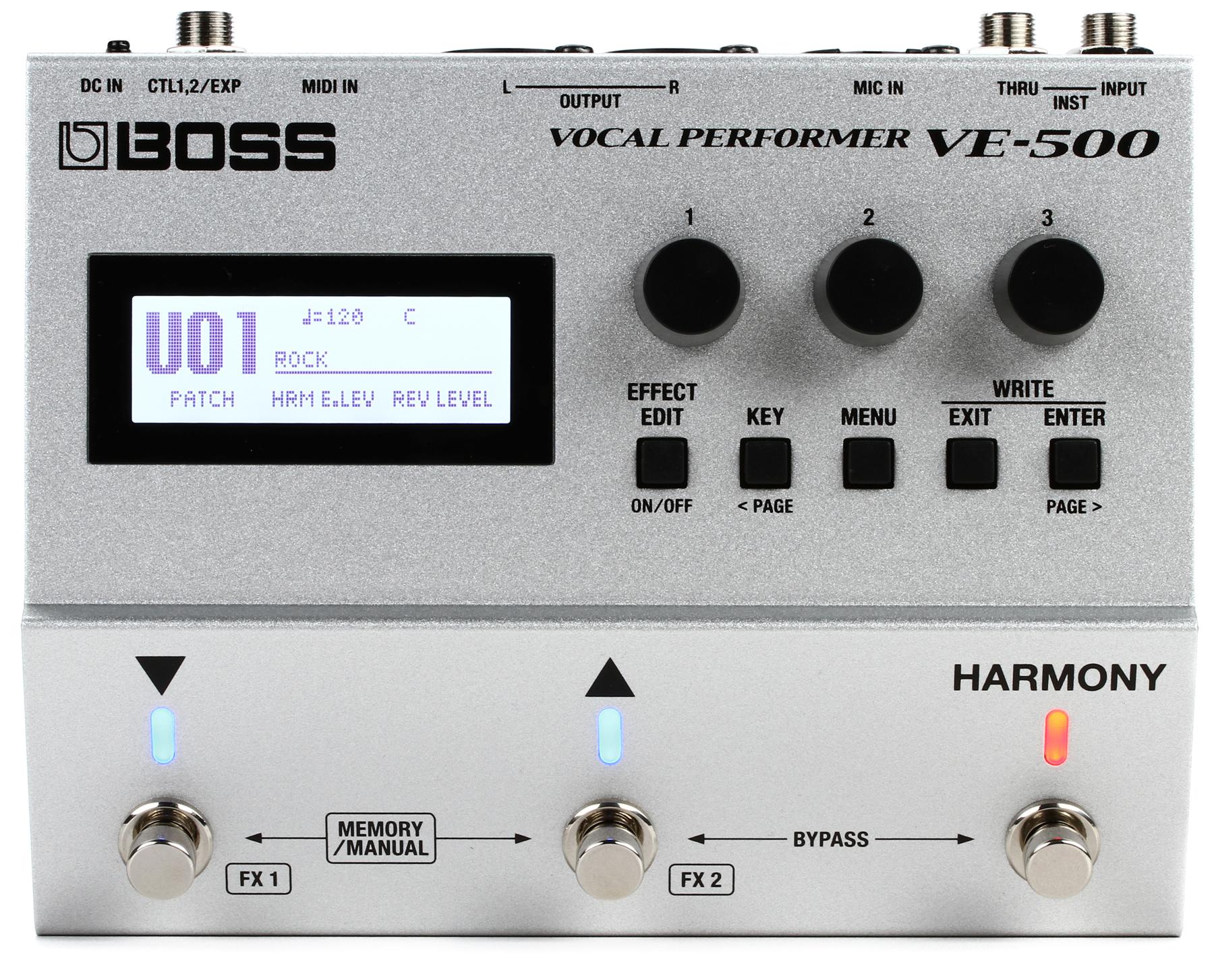 VE-500 Vocal Performer Effects Pedal