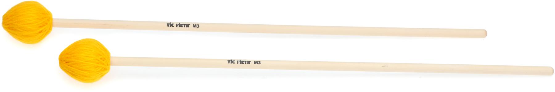 M3 American Custom Keyboard Mallets - Medium Mushroom Head, Yarn
