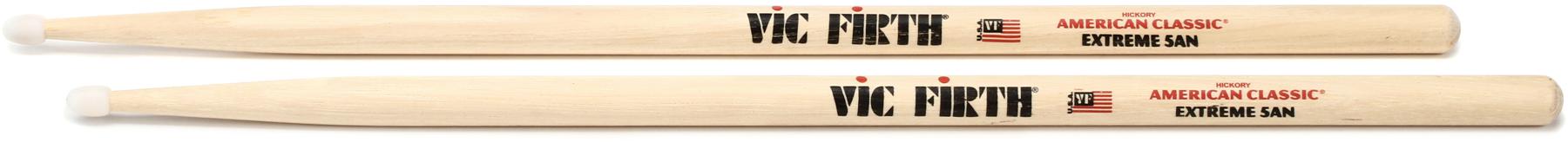 1. Vic Firth American Classic Extreme 5AN Nylon Tip