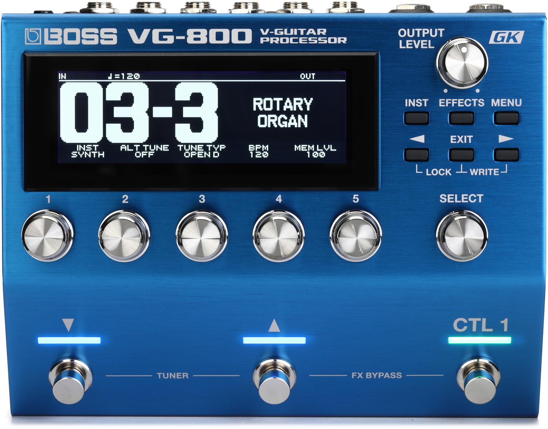 VG-800 V-Guitar Processor for Guitar and Bass