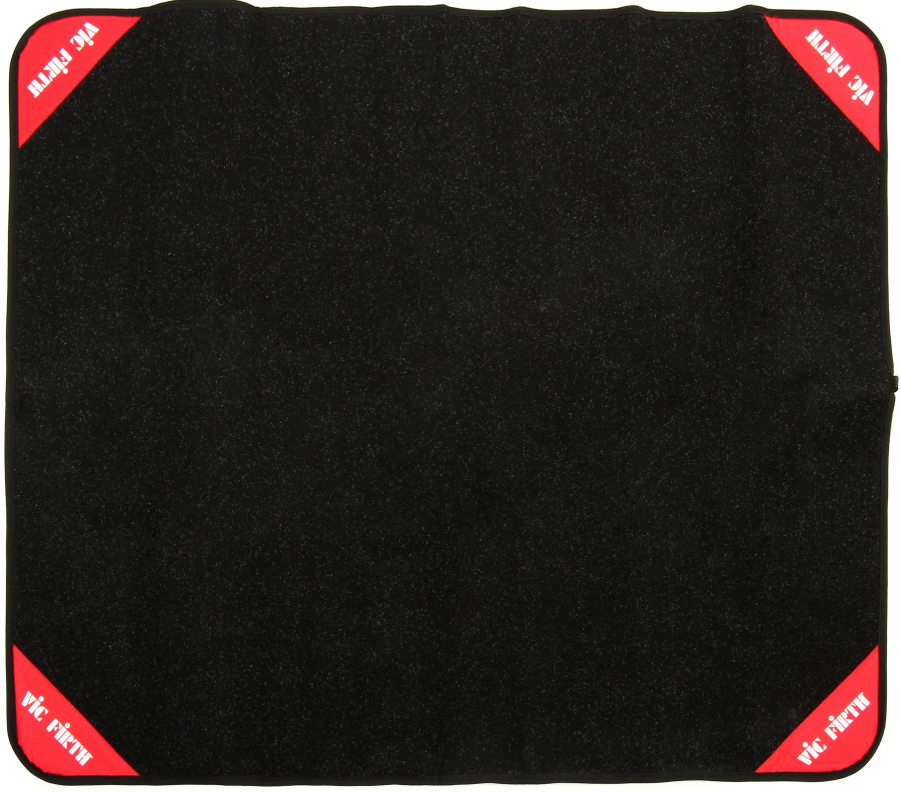 5. Vic Firth Deluxe Drum Set Rug (VICRUG1)