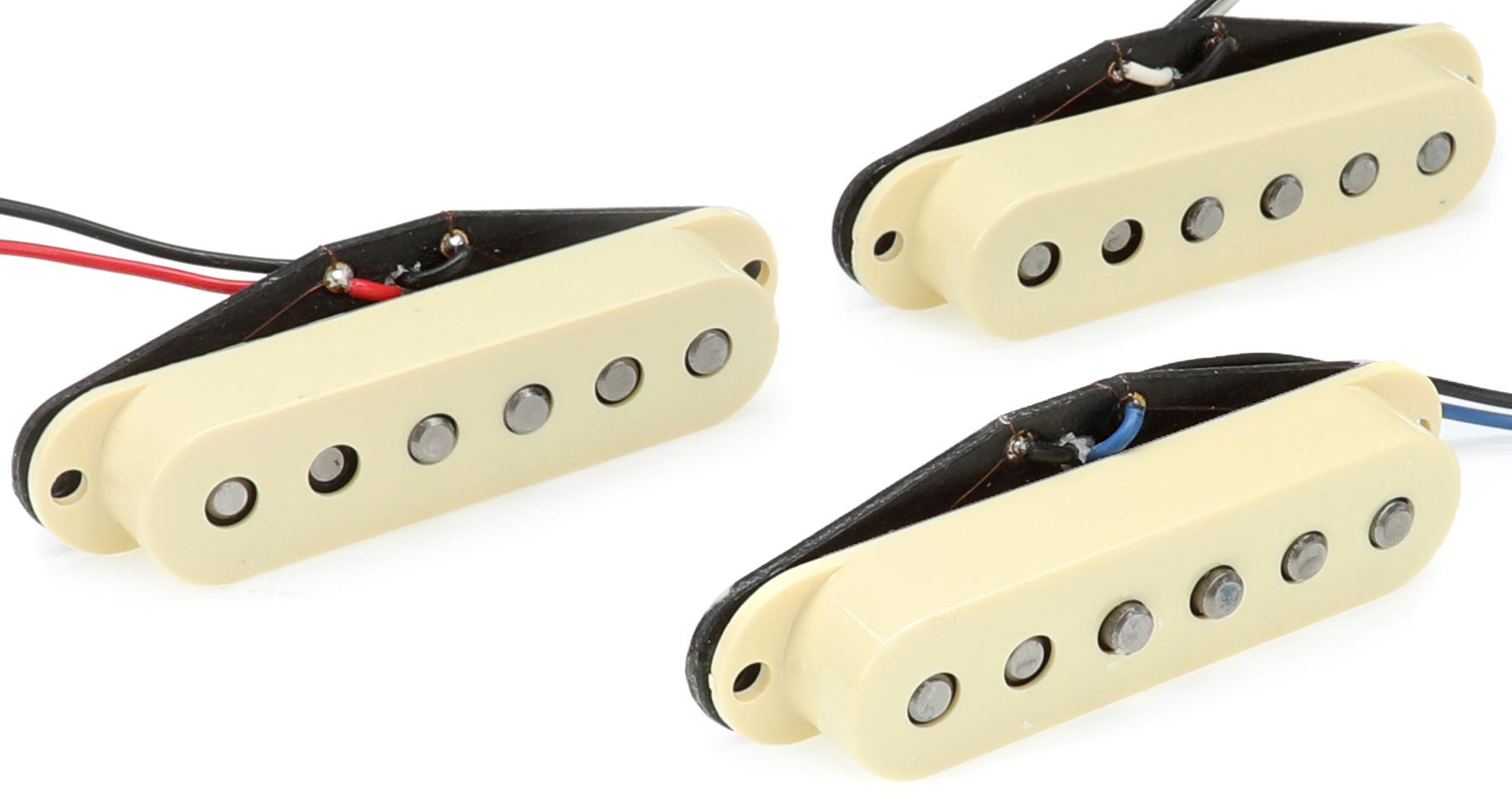 V-Mod Stratocaster 3-piece Pickup Set - Aged White