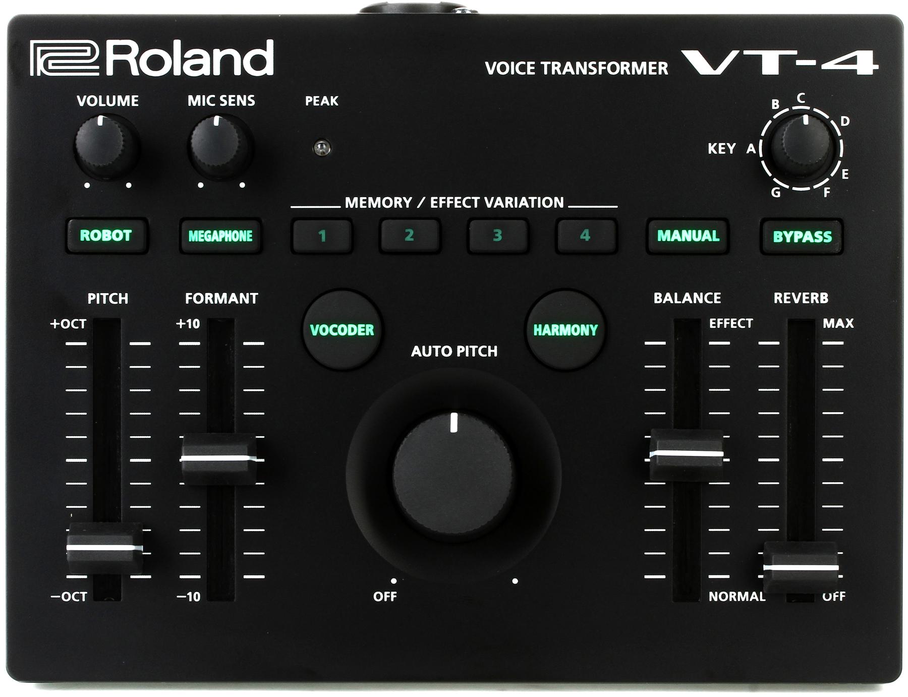 VT-4 Voice Transformer & Effects Processor