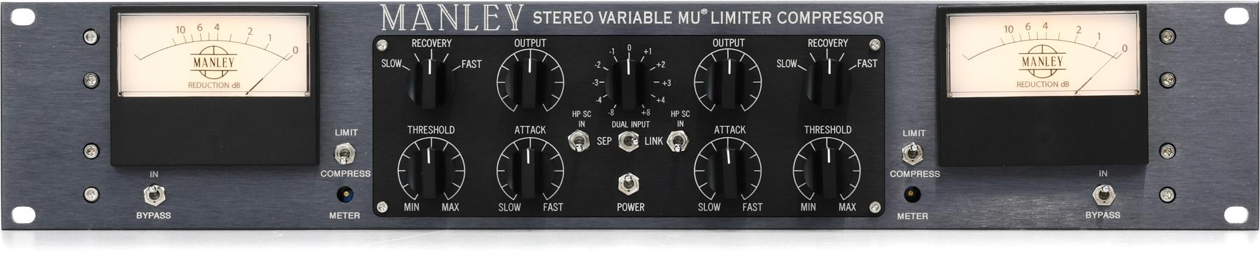 Stereo Variable Mu Limiter Compressor