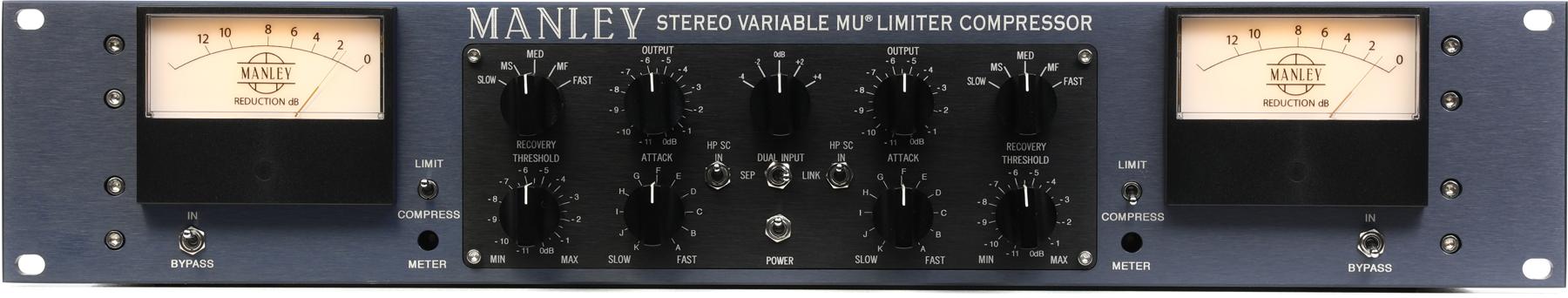 Variable Mu Stereo Limiter Compressor - Mastering Version with T-Bar Modification