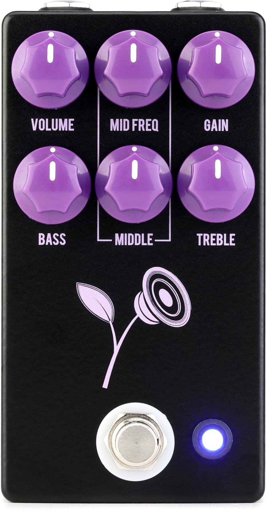 Violet Lari Basilio Signature Distortion/Overdrive Pedal - Black