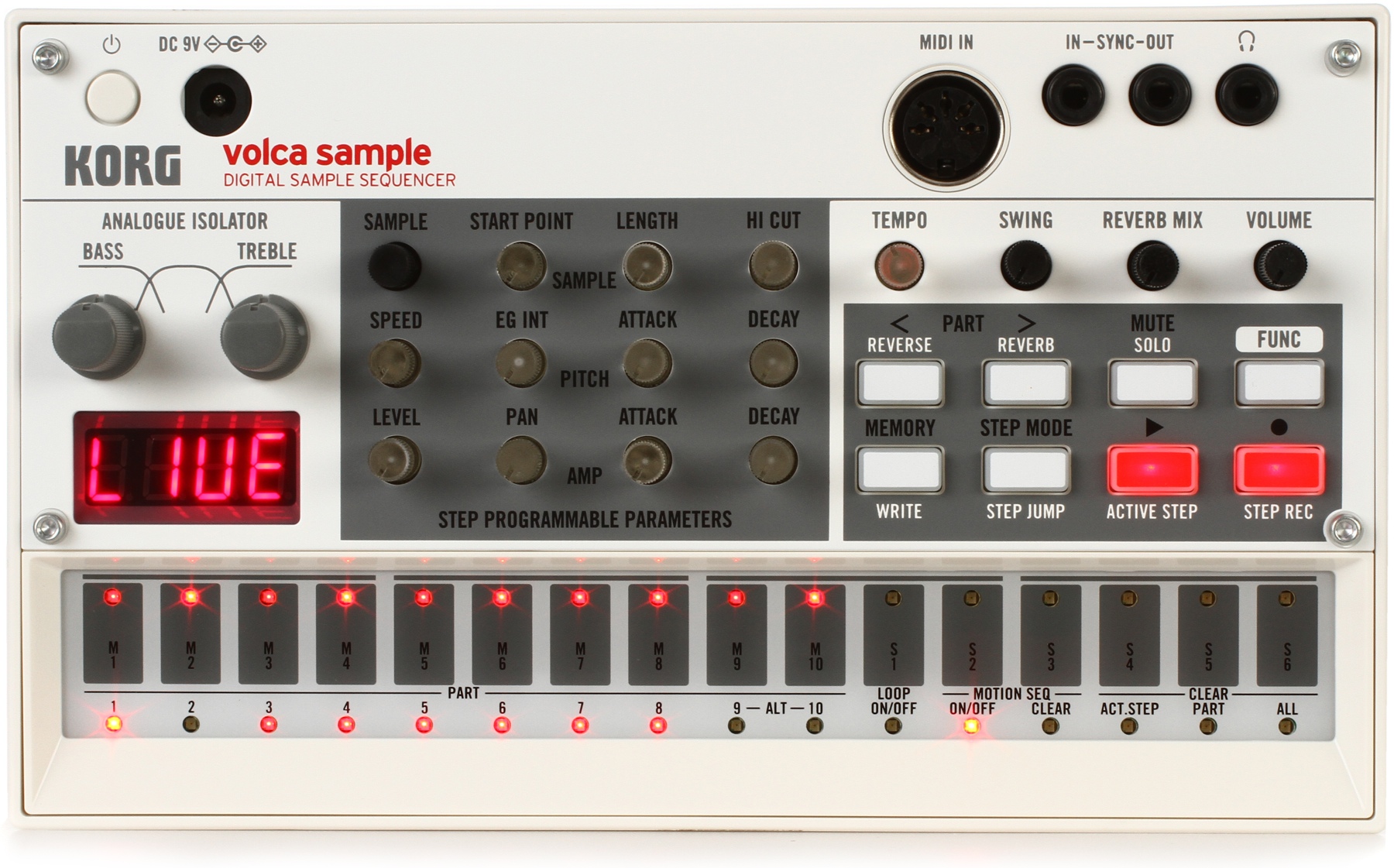 Volca Sample Digital Sample Sequencer