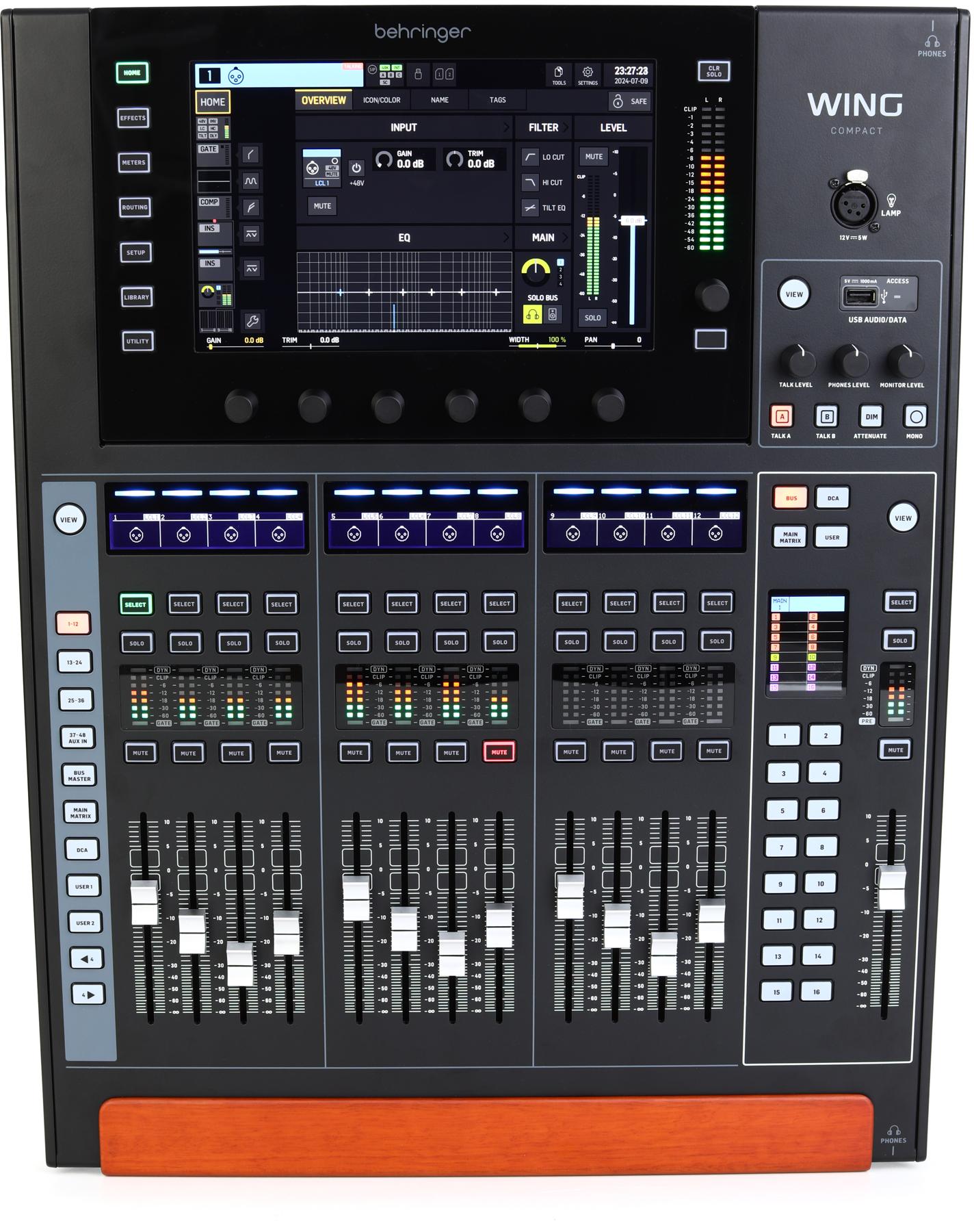 WING Compact 48-channel Digital Mixer