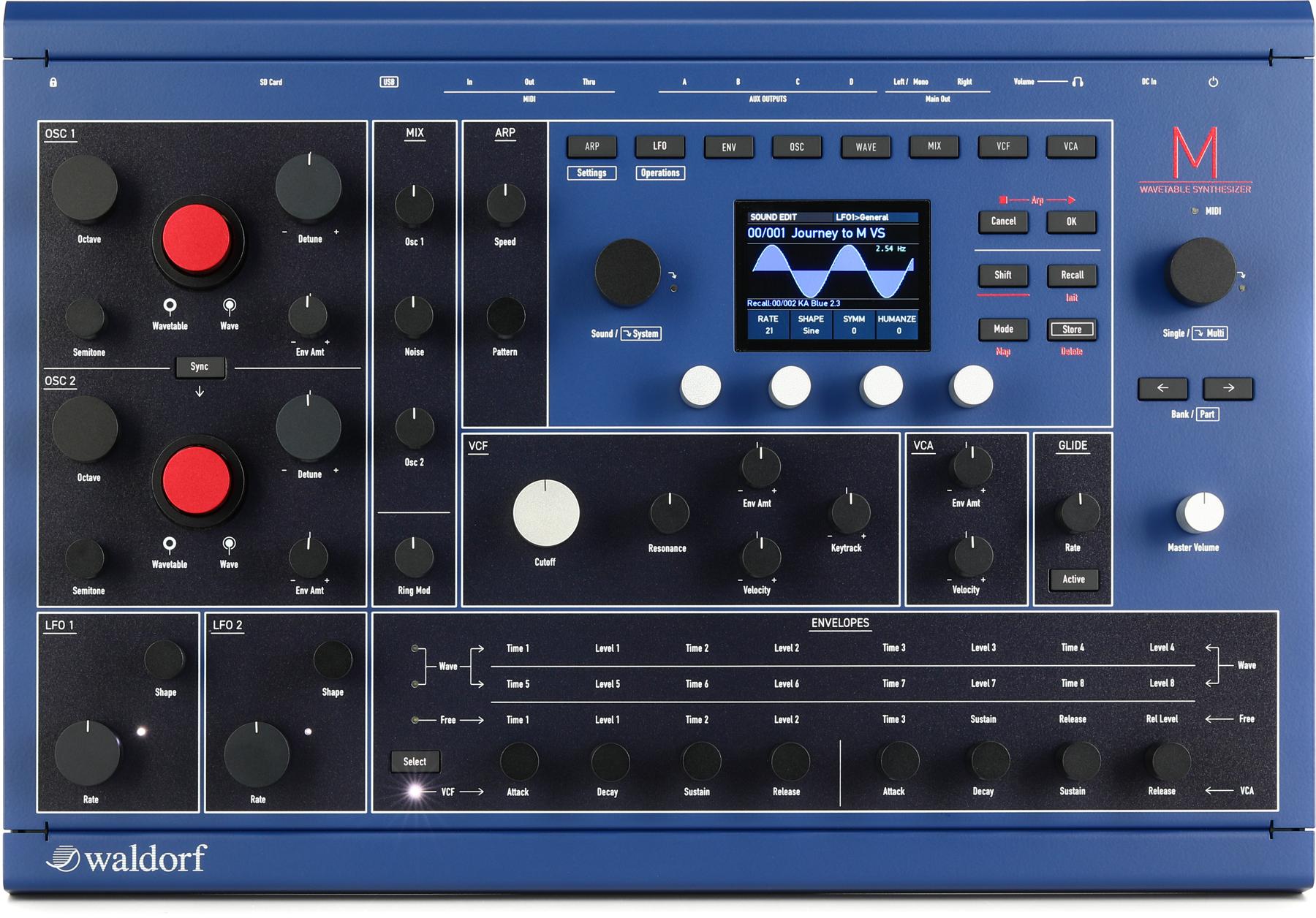 M Wavetable Desktop Synthesizer
