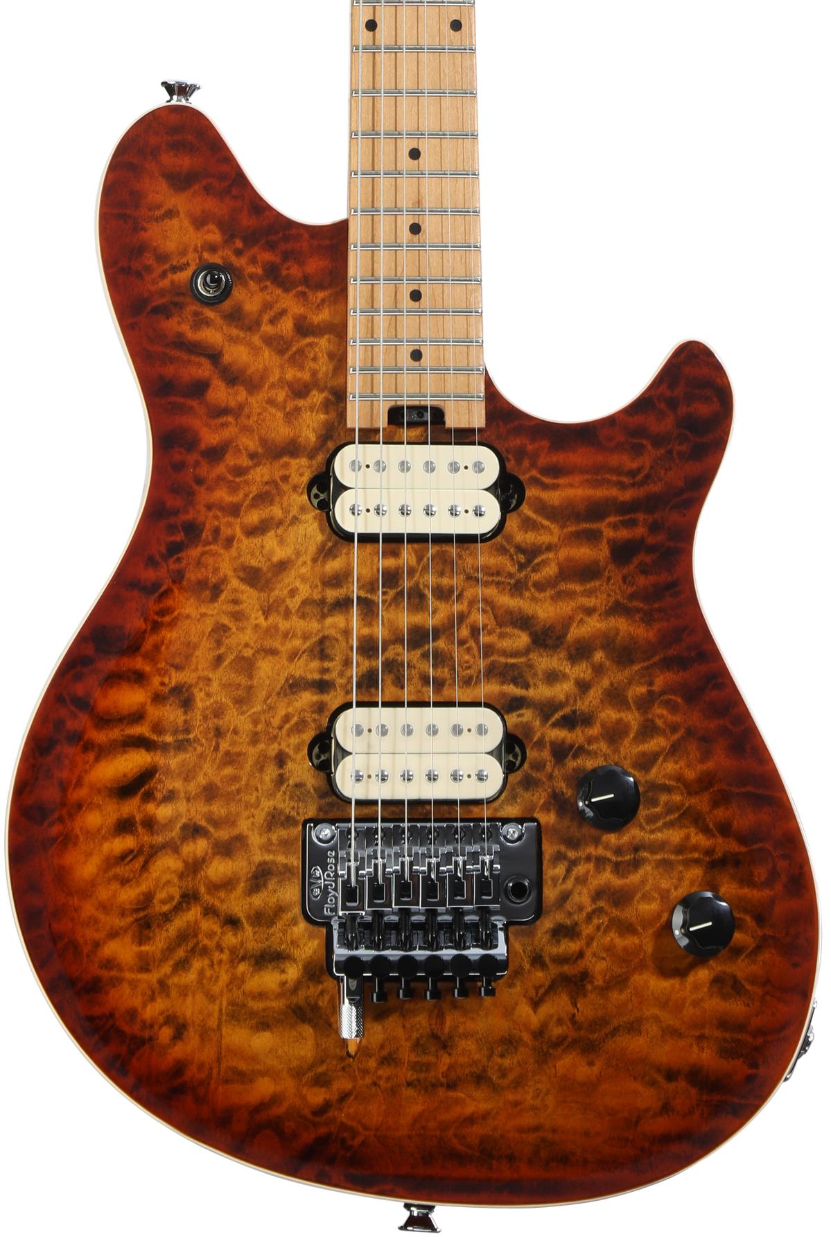Wolfgang Special QM Electric Guitar - Tiger Eye Glow