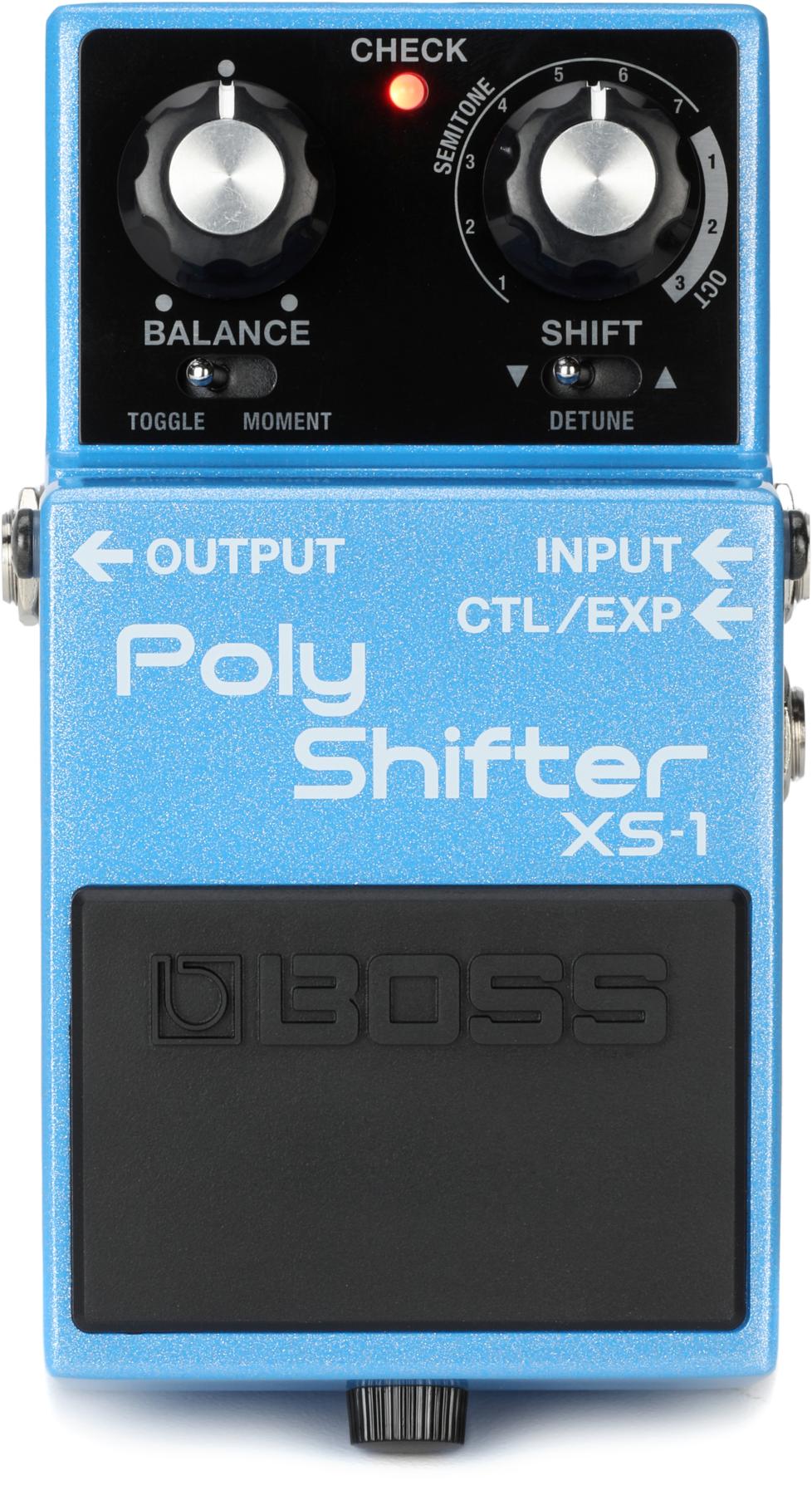 Boss XS-1 Poly Shifter Pitch-shift Pedal