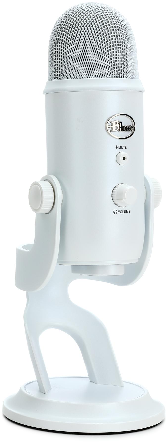 Yeti Multi-pattern USB Condenser Microphone - Whiteout