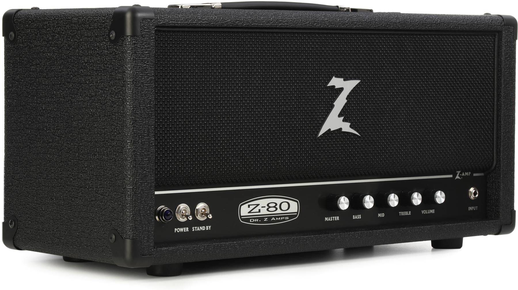 Dimensions for the Dr. Z Z-80 80-Watt Tube Amp Head (with