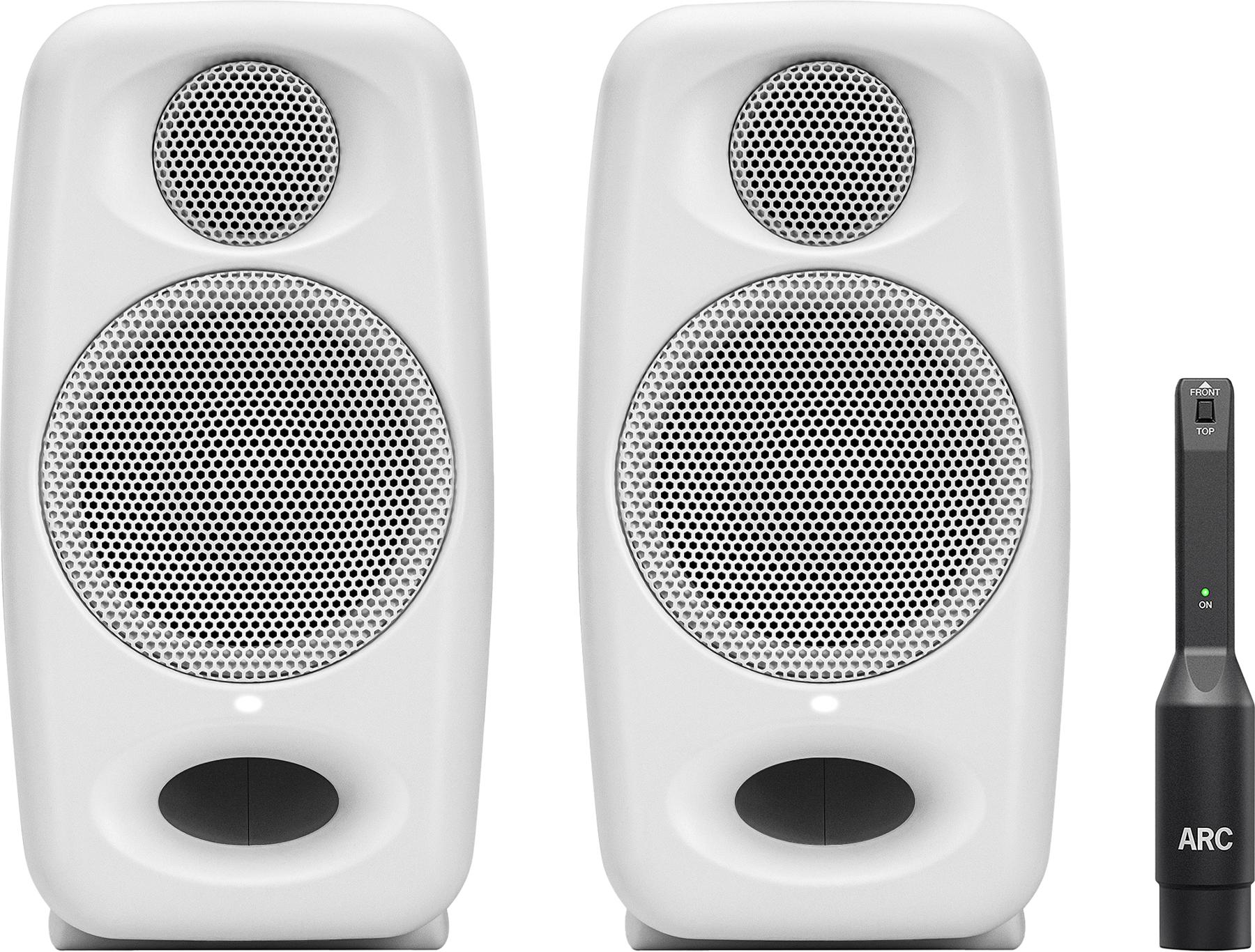 Used IK Multimedia iLoud Micro Monitor Pro Pair - White - Gear