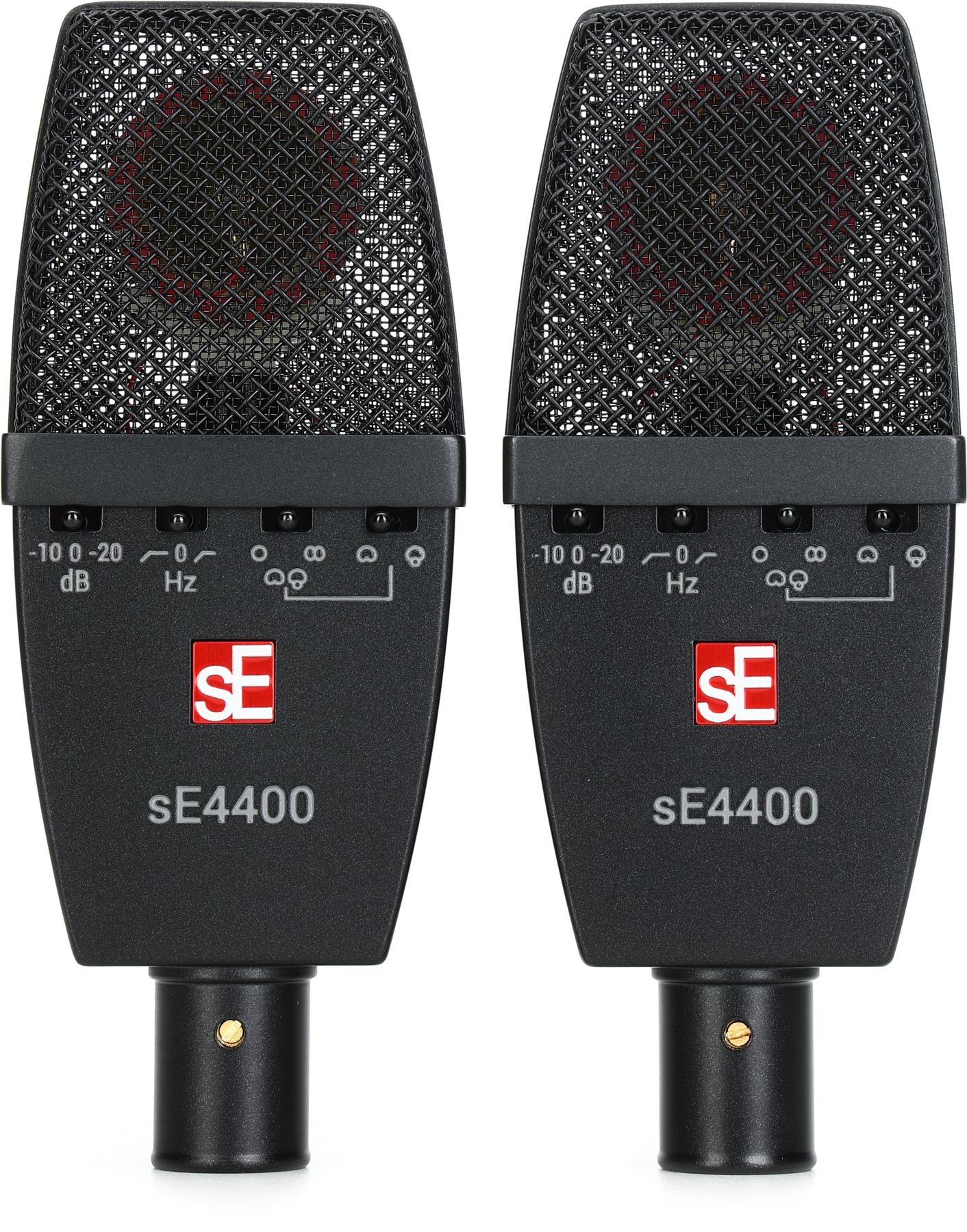 sE4400 Large-diaphragm Condenser Microphone - Matched Pair