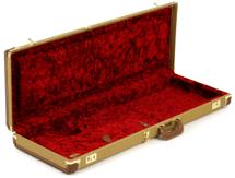 Fender Deluxe Strat/Tele Case - Tweed w/ Red Poodle Plush Interior