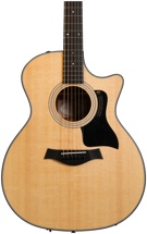 Taylor 314ce Grand Auditorium - Natural with Cutaway and ES Pickup