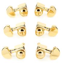 Grover Roto-Grip Locking Rotomatic Tuners - 3+3 - Gold