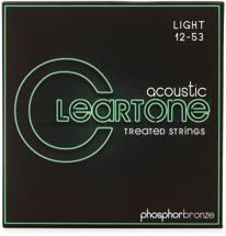 Cleartone 7412 EMP Phosphor Bronze Acoustic Guitar Strings - .012-.053 Light